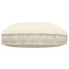 Coussin Crème 120 x 80 x 12 cm Tissu Oxford 524110524110