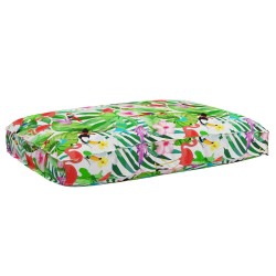 Coussin Floral Multicolore 120 x 80 x 12 cm Tissu Oxford 524111524111