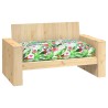 Coussin Floral Multicolore 120 x 80 x 12 cm Tissu Oxford 524111524111