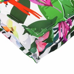Coussin Floral Multicolore 120 x 80 x 12 cm Tissu Oxford 524111524111