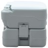 Toilette de Camping Gris et blanc 41,5 x 36,5 x 37,5 cm 524112524112
