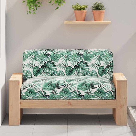 Coussin Feuille Motif feuille 120 x 80 x 12 cm Tissu Oxford 524115524115