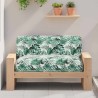 Coussin Feuille Motif feuille 120 x 80 x 12 cm Tissu Oxford 524115524115
