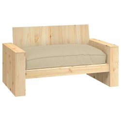 Coussin Beige 120 x 80 x 12 cm Tissu Oxford 524116524116