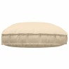 Coussin Beige 120 x 80 x 12 cm Tissu Oxford 524116524116