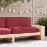 Coussin Bordeaux 120 x 80 x 12 cm Tissu Oxford 524118524118