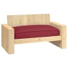 Coussin Bordeaux 120 x 80 x 12 cm Tissu Oxford 524118524118