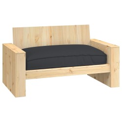 Coussin Noir 120 x 80 x 12 cm Tissu Oxford 524120524120