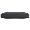Coussin Noir 120 x 80 x 12 cm Tissu Oxford 524120524120