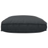 Coussin Noir 120 x 80 x 12 cm Tissu Oxford 524120524120