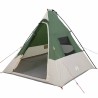 Tente Tipi avec toit Vert 383 x 338 x 217 cm taffetas 524124524124