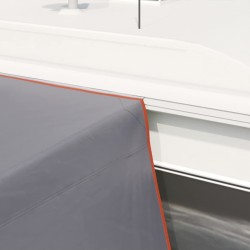 Tarp résistant à l'eau avec toit 250 x 240 x 220 cm 524141524141