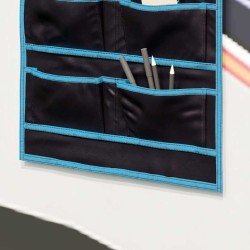 Sac de rangement avec stockage Noir et Bleu 63,5 x 40 cm oxford 524145524145