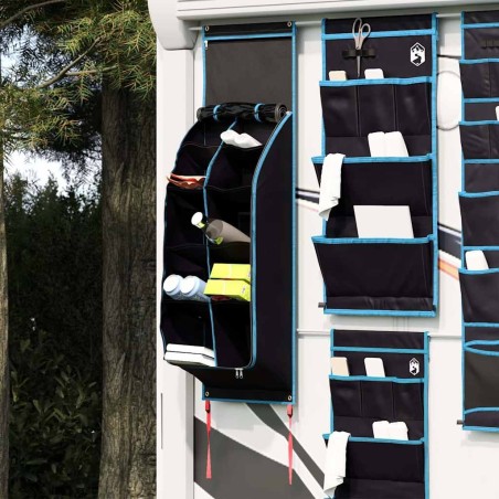 Sac de rangement avec stockage Noir et Bleu 140 x 43 cm oxford 524146524146