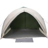 Tente Tunnel avec toit Vert 410 x 285 x 198 cm taffetas 524151524151