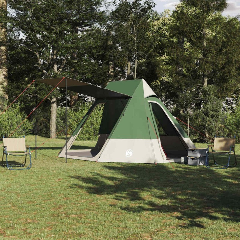 Tente de camping avec toit Vert 482 x 360 x 227 cm taffetas 524156524156