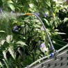 Cache-pot de jardin 4 pcs Noir Plastique 524171524171