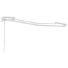 Cadre d'auvent Blanc 3 x 2 m Métal 524172524172