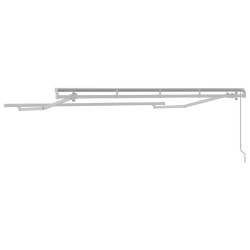 Cadre d'auvent Blanc 3 x 2 m Métal 524172524172
