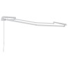 Cadre d'auvent Blanc 3,5 x 2 m Métal 524174524174