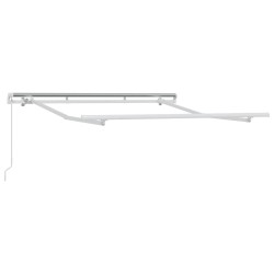 Cadre d'auvent Blanc 2,5 x 2 m Métal 524175524175