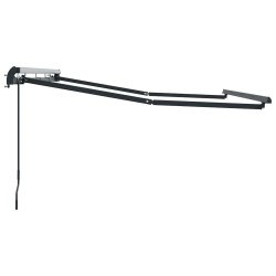 Cadre d'auvent Anthracite 3 x 2 m Métal 524176524176