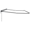 Cadre d'auvent Réglable Anthracite 5 x 3 m Acier 524177524177