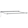 Cadre d'auvent Réglable Anthracite 4,5 × 3 m Acier 524178524178