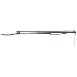 Cadre d'auvent Réglable Anthracite 4,5 × 3 m Acier 524178524178