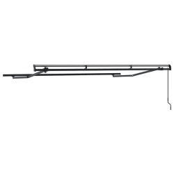 Cadre d'auvent Anthracite 3,5 x 2 m Métal 524179524179