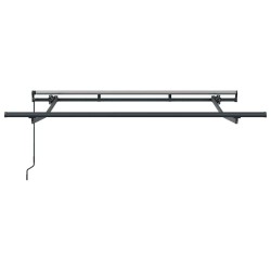 Cadre d'auvent Anthracite 2,5 x 2 m Métal 524180524180