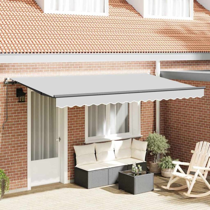 Cadre d'auvent Anthracite 4 x 2 m Métal 524181524181