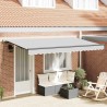 Cadre d'auvent Anthracite 4 x 2 m Métal 524181524181
