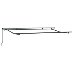 Cadre d'auvent Anthracite 4 x 2 m Métal 524181524181