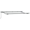 Cadre d'auvent Anthracite 4 x 2 m Métal 524181524181