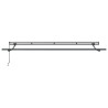 Cadre d'auvent Anthracite 4 x 2 m Métal 524181524181