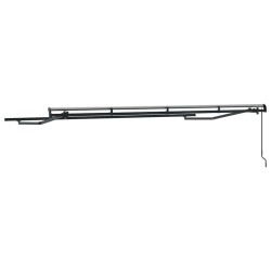 Cadre d'auvent Anthracite 4 x 2 m Métal 524181524181