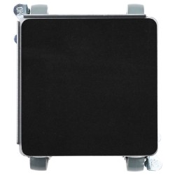 Roulettes pour meubles 4 pièces avec élévateur 13,5 x 13,5 x 6 cm Acier 1300 kg 524182524182