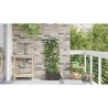 Cache-pot de jardin Marron 40 x 40 x 126 cm Plastique 524183524183