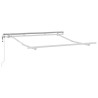Cadre d'auvent Blanc 2,5 x 2 m Métal 524192524192