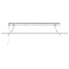 Cadre d'auvent Blanc 2,5 x 2 m Métal 524192524192