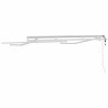 Cadre d'auvent Blanc 2,5 x 2 m Métal 524192524192