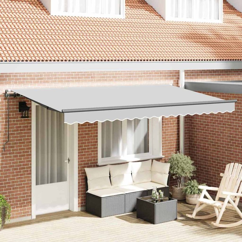 Cadre d'auvent Anthracite 4 x 2 m Métal 524193524193