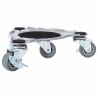 Roulettes pour meubles 4 pièces avec élévateur 19 x 17,5 x 6 cm Acier 1 000 kg 524195524195