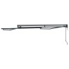 Cadre d'auvent Réglable Anthracite 3 x 2,5 m Acier 524199524199