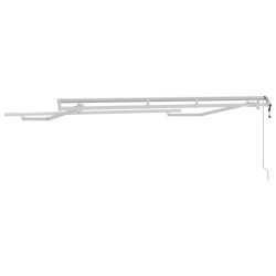Cadre d'auvent Blanc 3 x 2 m Métal 524206524206