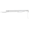 Cadre d'auvent Blanc 3 x 2 m Métal 524206524206