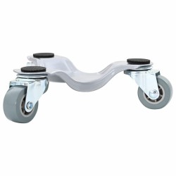 Roulettes pour meubles 4 pièces 16 x 14,5 x 5,5 cm Acier 180 kg 524208524208