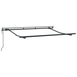 Cadre d'auvent Anthracite 3 x 2 m Métal 524210524210