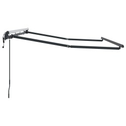 Cadre d'auvent Anthracite 3 x 2 m Métal 524210524210